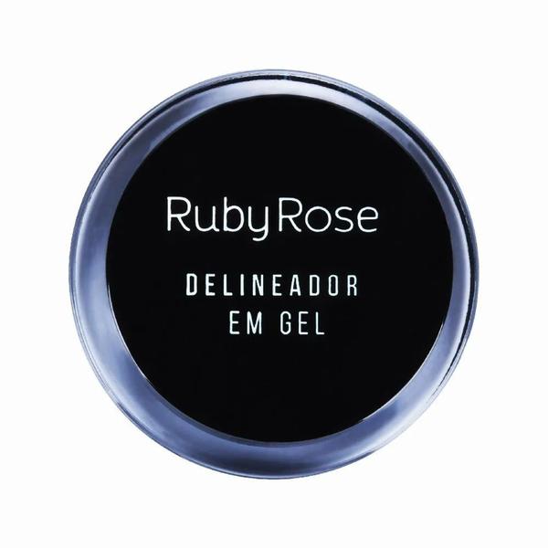 Delineador em Gel Black Ruby Rose