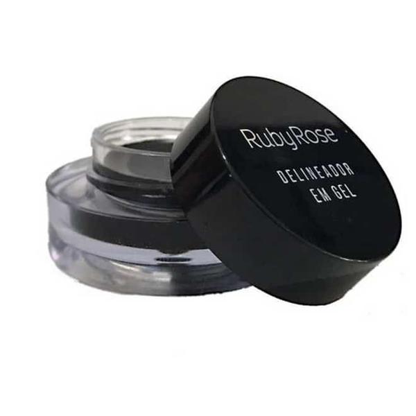 Delineador em Gel Ruby Rose Black HB 8401 - 3,3g