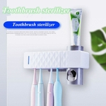 Dental UV Toothbrush Sanitizer Esterilizador Cleaner Titular Armazenamento