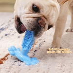 Dentes animais Silicone escova de limpeza Chew Toy
