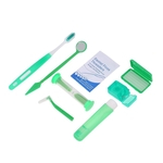 Dentes ortodôntico Cuidados Kit limpeza dos dentes Escova de Dentes Espelho
