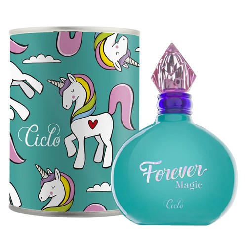 Deo Colônia Forever Magic Perfume Feminino CICLO Lata 100ml