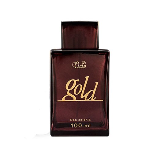 Deo Colônia Gold Perfume CICLO 100ml Lata