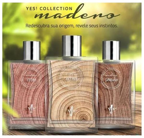 Deo Colônia Madero Yes! Collection - Caxemira - Yes!Cosmetics