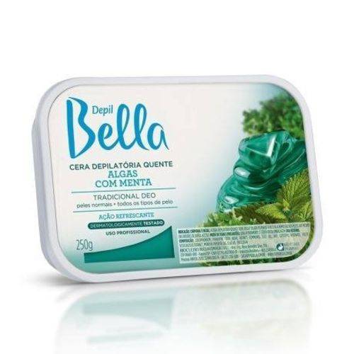 Depil Bella Algas Cera Depilatória Quente 250g (kit C/12)