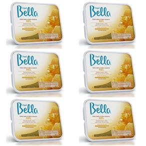 Depil Bella Mel Cera Depilatória Quente 1kg - Kit com 12