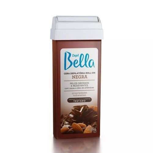 Depil Bella Refil Negra Cera Depilatória Quente 100g (kit C/03)