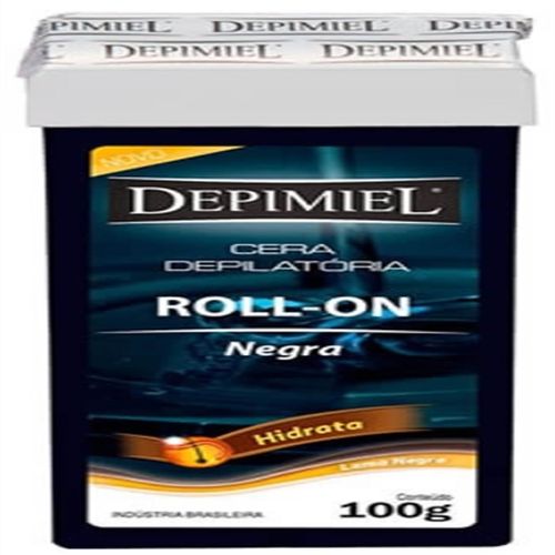 Depilatório Refil Roll On Depimiel 100g Negra