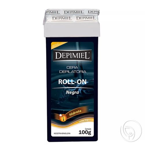 Depimiel - Cera Depilatória Refil Roll-on Negra - 100g