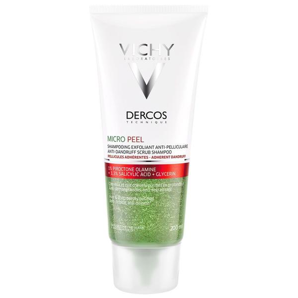 Dercos Micro Peel Esfoliante Shampoo Anticaspa Vichy 200mL
