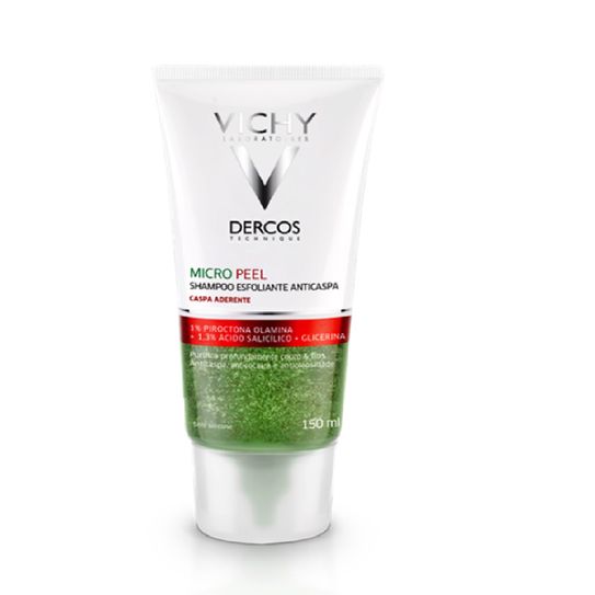 Dercos Micro Peel Shampoo Esfoliante Anticaspa 150ml