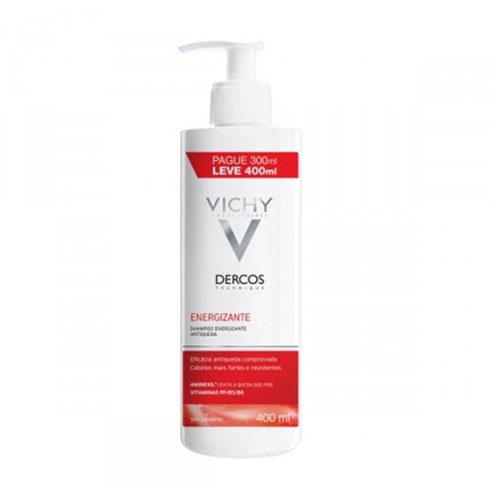 Dercos Shampoo Energizante Vichy - Shampoo para Enfraquecimento Capilar e Queda 400Ml