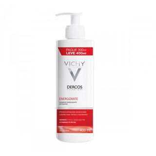 Dercos Shampoo Energizante Vichy - Shampoo para Enfraquecimento Capilar e Queda 400ml