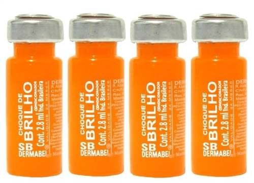 Dermabel Brilho Vitamina Capilar 4x2,8ml (Kit C/03)