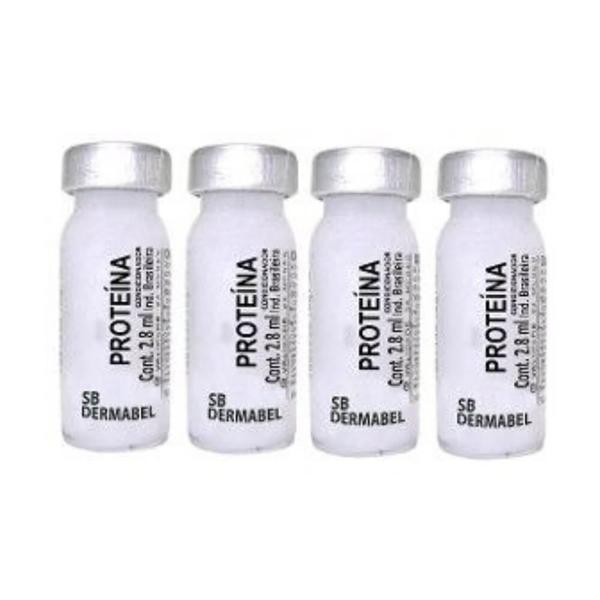Dermabel Proteína Vitamina Capilar 4x2,8ml