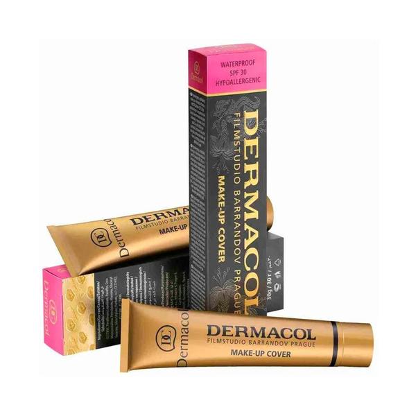 Dermacol 207 Base Make-up Cover Fps 30 a Prova D'agua 30g Original