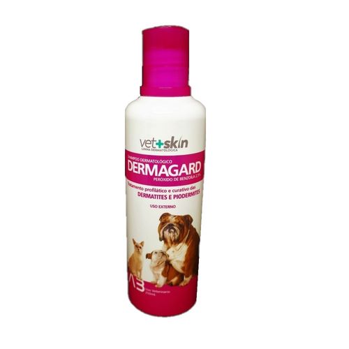 Dermagard 250 Ml Shampoo Dermatológico para Cães e Gatos