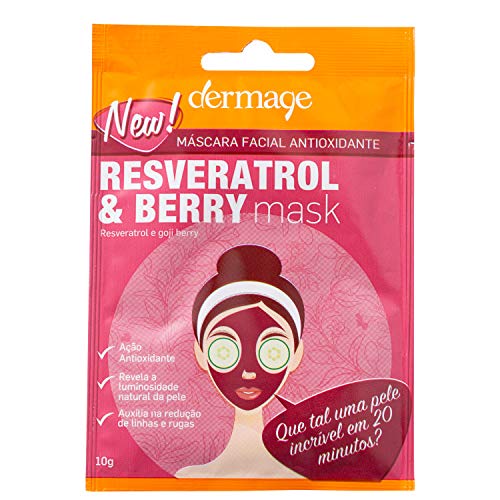 Dermage Resveratrol e Berry Mask 10g