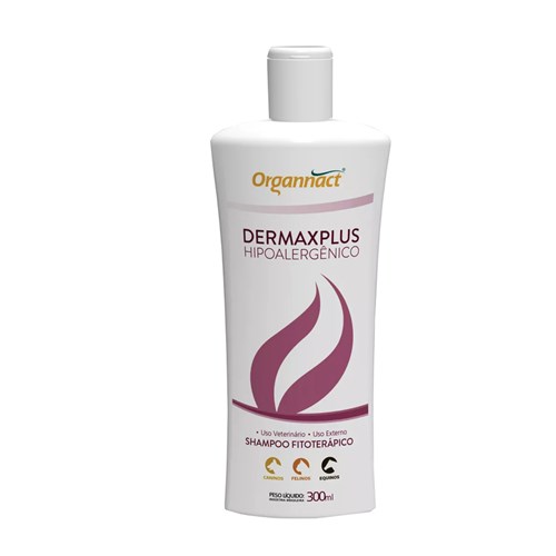 Dermaxplus Shampoo Hipoalergênico 300ml Organnact