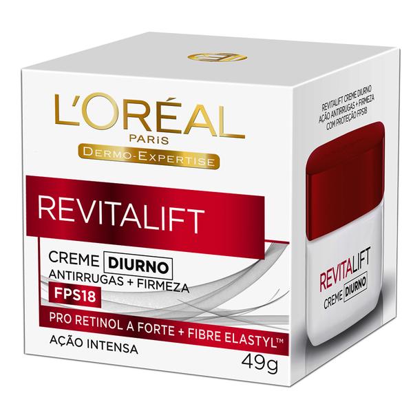 Dermo Expertise Revitalift Diurno LOréal Fps18 49g - Loréal