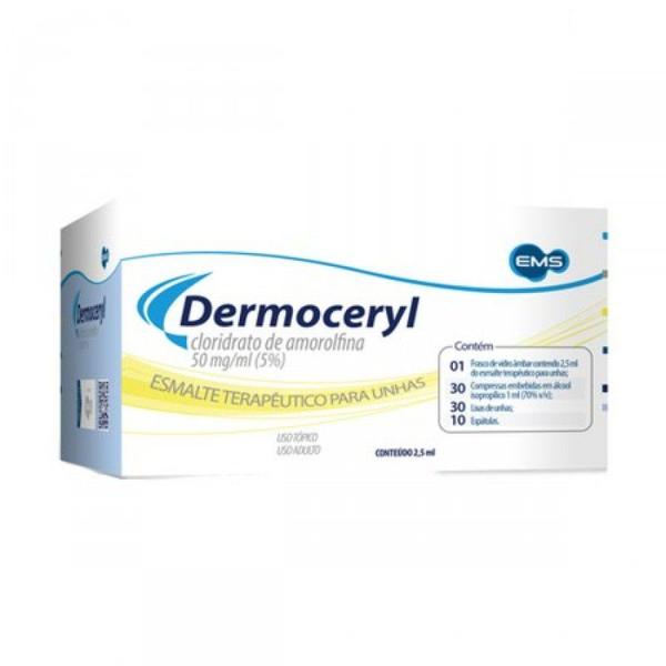 Dermoceryl Esmalte 2.5 Ml Kit Lixa+espatula - Ems