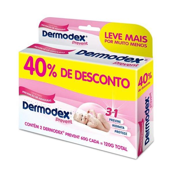 Dermodex Prevent Pomada com 2 Unidades 60g 40% Desconto
