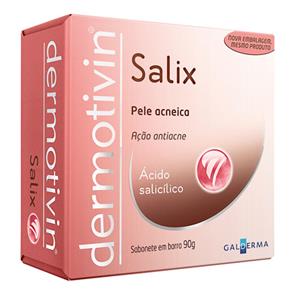 Dermotivin Salix Sabonete Facial Pele Oleosa ou Acnéica 90G
