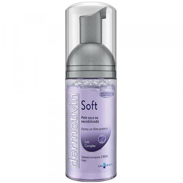 Dermotivin Soft Sabonete em Espuma Facial Pele Seca ou Sensível - Galderma Brasil Ltda