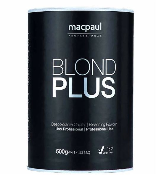 Descolorante Capilar Blond Plus Branco Macpaul 500g
