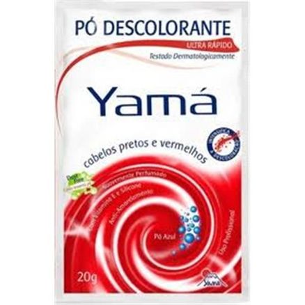 Descolorante em Pó Yamá Preto/Vermelho 20g