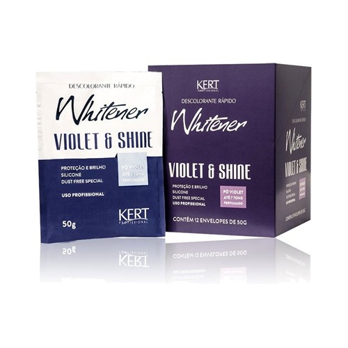 Descolorante Kert Whitener Violet e Shine 50g