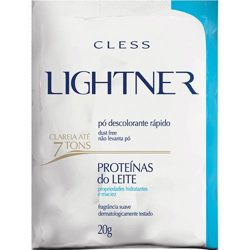 Descolorante Pó Lightner 20g-ev com Prot Leite DESCOL PO LIGHTNER 20G-EV C/PROT LEITE