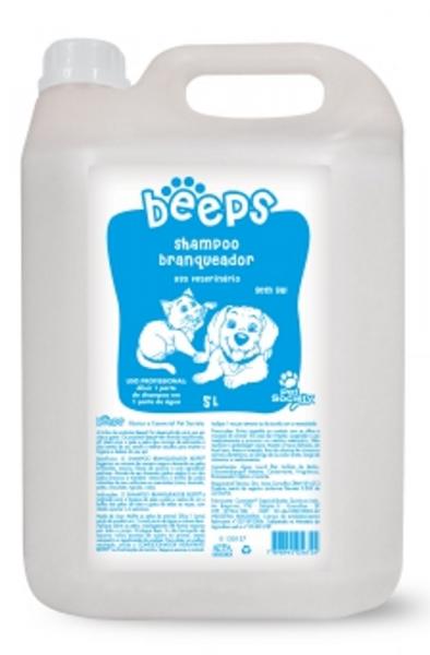 DESCONTINUADO-Shampoo Beeps Pet Society Branqueador 5 L - Pet Society