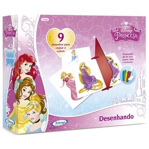 Desenhando Princesas Disney - 2 a 4 a - Colorido