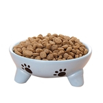 Desenhos animados Alimentação Bacia cerâmica Pet Talheres para Cães Suprimentos