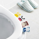 Desenhos animados do bebê Banheiro portátil Toilet Seat Elevadores punho Banheiro Anel