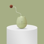 Desenhos animados Egg Shell Forma Elétrica brinquedo interativo Tumbler automático para Pet Cat Teaser
