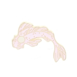 Desenhos Animados Unisex Goldfish Carp Fish Esmalte Broche Pin Bag Badge Accessory Gift