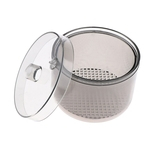 Desinfecção Caixa Redonda Esterilizador Pot Clean Jar Para Nail Art Tools Acessório