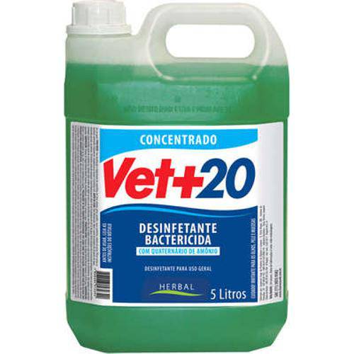 Desinfetante Bactericida Vet + 20 - 5 Litros