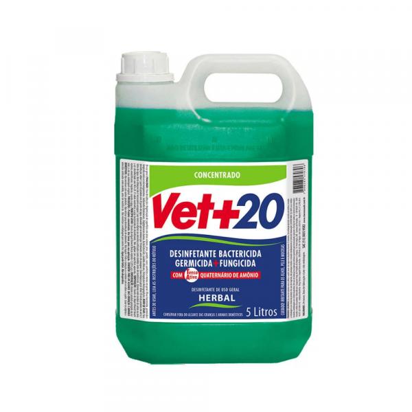 Desinfetante Bactericida Vet+20 - 5 Litros