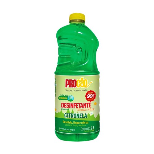 Desinfetante Citronela Classic Plus Procão 2Lt