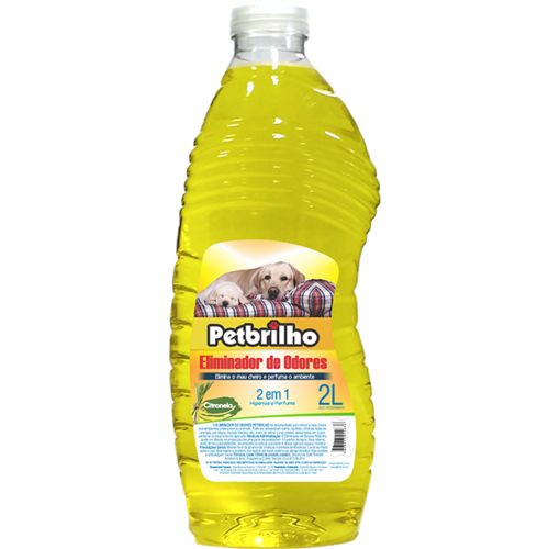Desinfetante Eliminador de Odor Citronela para Cães e Gatos - Petbrilho