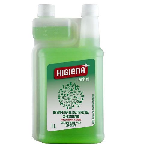 Desinfetante Higiena Herbal Unique 1 Litro - Concentrado