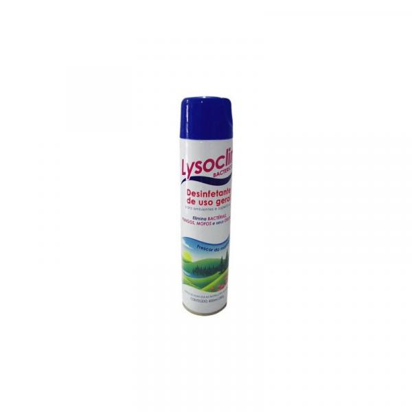 Desinfetante Lysoclin de Uso Geral Frescor da Manhã Spray 400 Ml