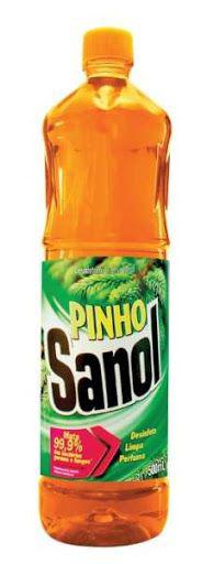 Desinfetante Multiuso 500ml Pinho Sanol - Total Químico