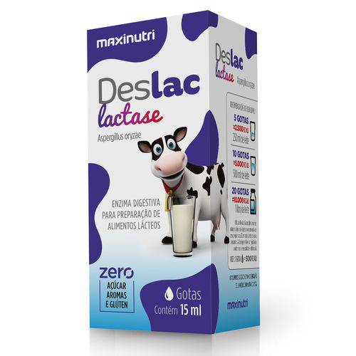 Deslac Lactase Gotas 15ml - Maxinutri