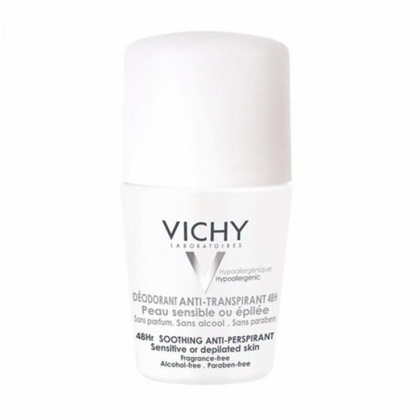 Desodorante 48H Desodorante Roll-On para Peles Muito Sensíveis / Depiladas - Vichy