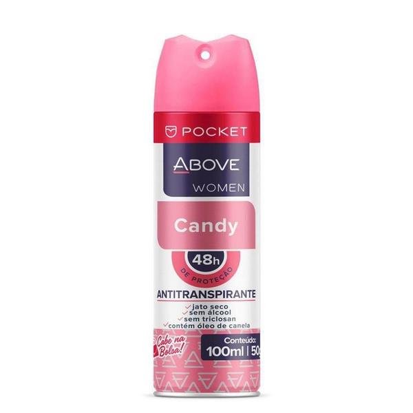 Desodorante Above Aerosol Women Candy 100ml/50g