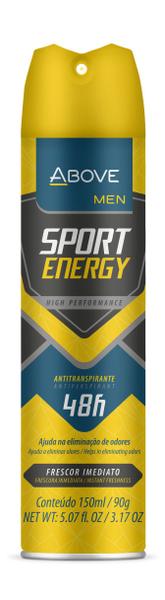 Desodorante Above Antitranspirante Men Sport Energy 150ml